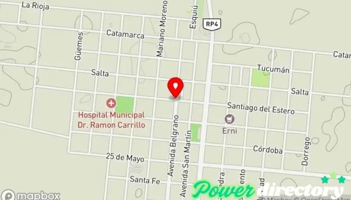 mapa de Santa Eufemia  en Santa Eufemia