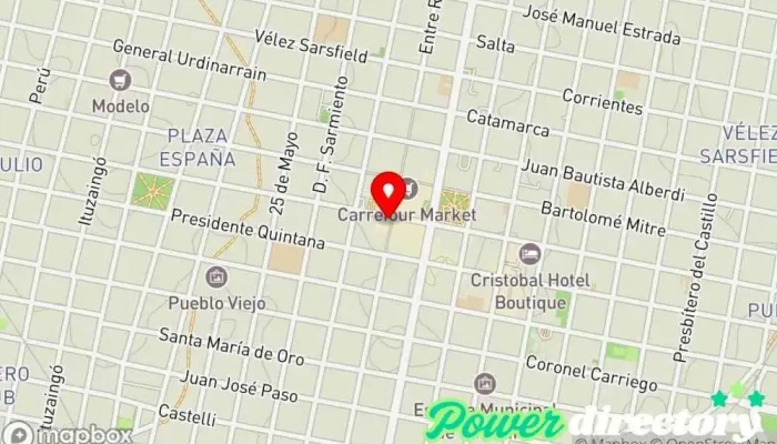 mapa de SEMA Cash Oficina de cambio de divisas en Concordia