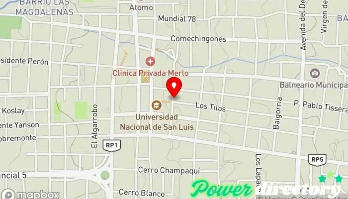 mapa de Señor Pan _ déjelo que Espigue Panadería en Merlo