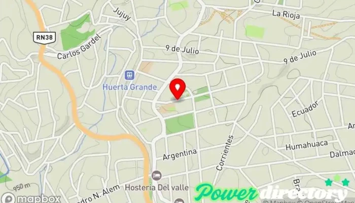 mapa de Statera Pilates Centro de pilates en Huerta Grande