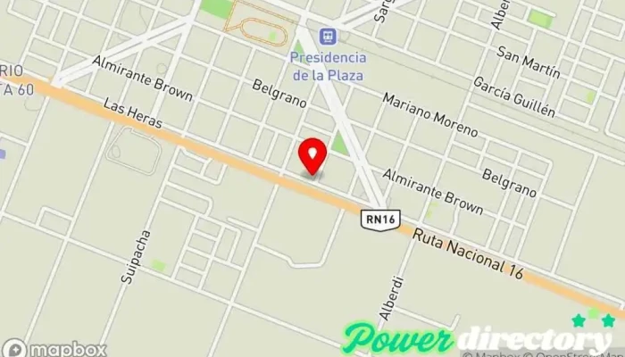 mapa de Sub agencia 