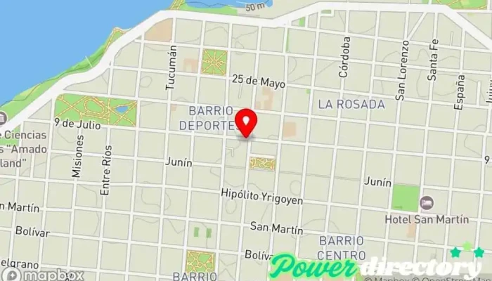 mapa de Super Efectivo Agencia de préstamos en Corrientes