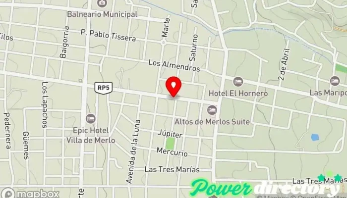 mapa de supermercado paravati Supermercado en Merlo
