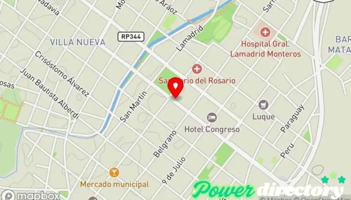 mapa de Tacuara Bar Cafetería en Monteros