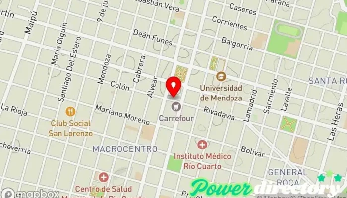 mapa de Tarjeta Actual Sa Agencia de préstamos en DKA