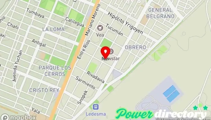 mapa de Tarjeta Credicash Banco en Libertador Gral San Martín