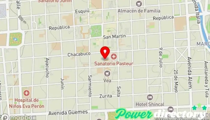 mapa de Tarjeta Plata Comercio en San Fernando del Valle de Catamarca