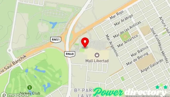 mapa de Tarjeta Shopping Agencia de préstamos en Salta