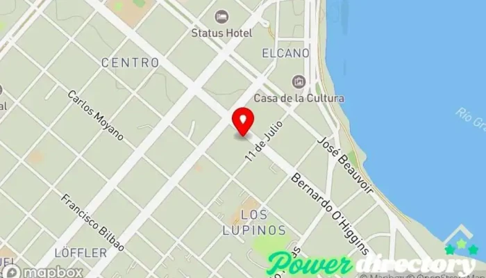 mapa de Tarjetas De Crédito Institución financiera en Río Grande
