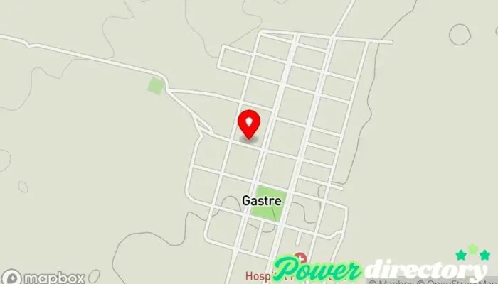 mapa de TecnoGastre Proveedor de servicios de Internet, Proveedor de energía ecológica en Gastre