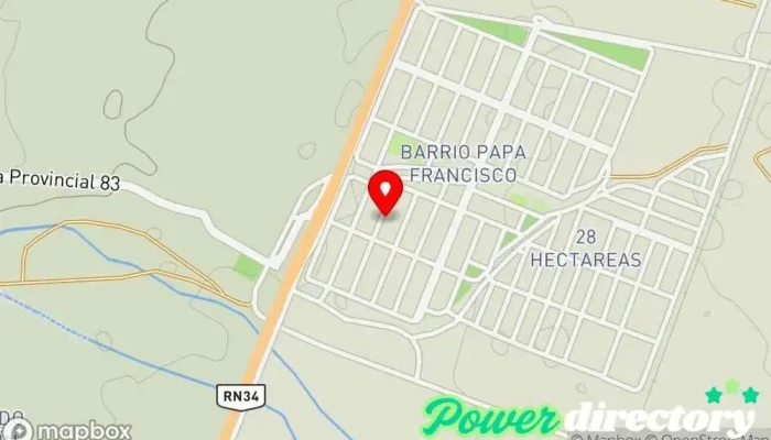 mapa de Telecargas Sol Mi Cobro de deudas en Calilegua