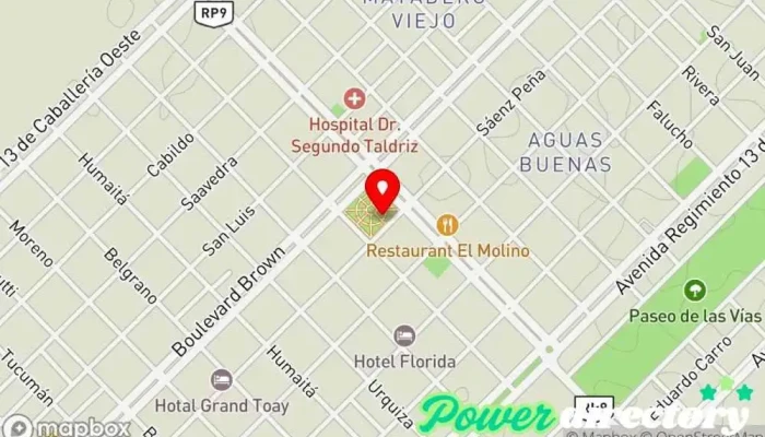 mapa de Toay  en Toay