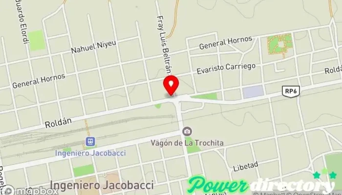 mapa de TODOS JACOBACCI Partido político en Ingeniero Jacobacci