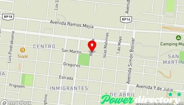mapa de Torca Tienda de electrónica en Las Heras