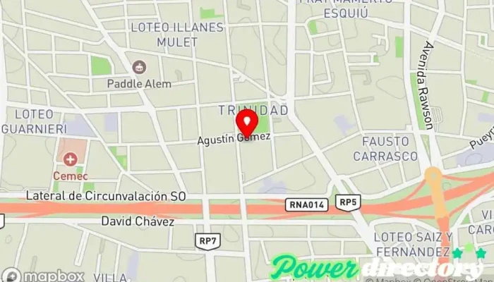 mapa de Trinidad Plaza Centro médico, Centro de rehabilitación, Médico, Médico de familia, Kinesiólogo, Osteópata, Médico especializado en el tratamiento del dolor en San Juan