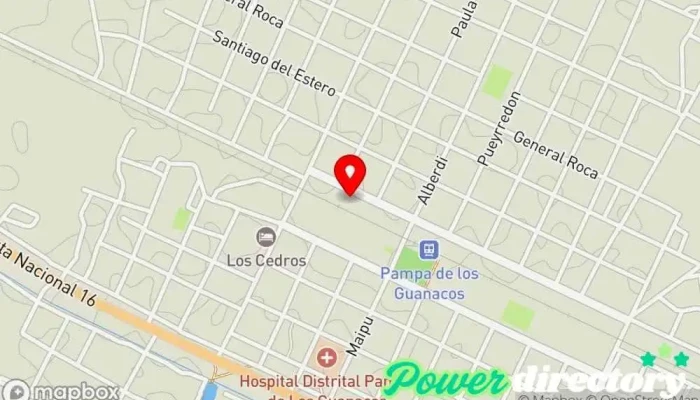 mapa de Unico Hogar Tienda de artículos para el hogar en Pampa de los Guanacos
