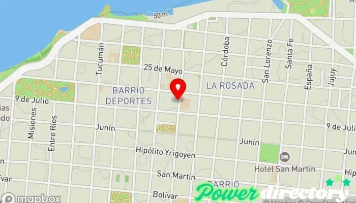 mapa de Unicredito Sa Agencia de préstamos en Corrientes