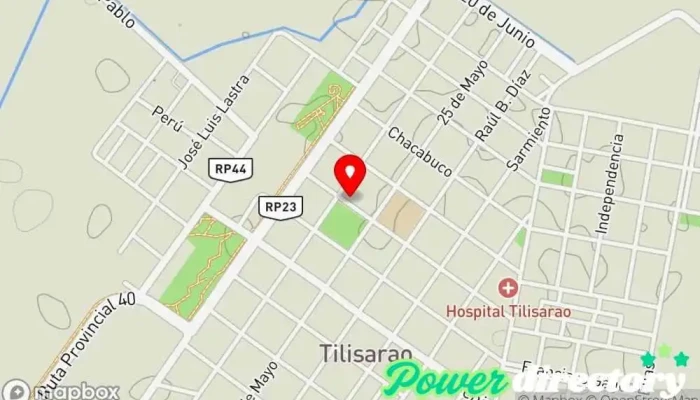 mapa de UNISOL Oficina médica en Tilisarao
