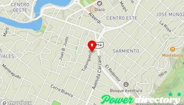 mapa de Valkiria | Estética Kinesiólogo en Villa Carlos Paz