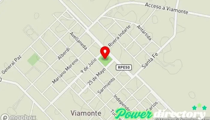 mapa de Viamonte  en Viamonte