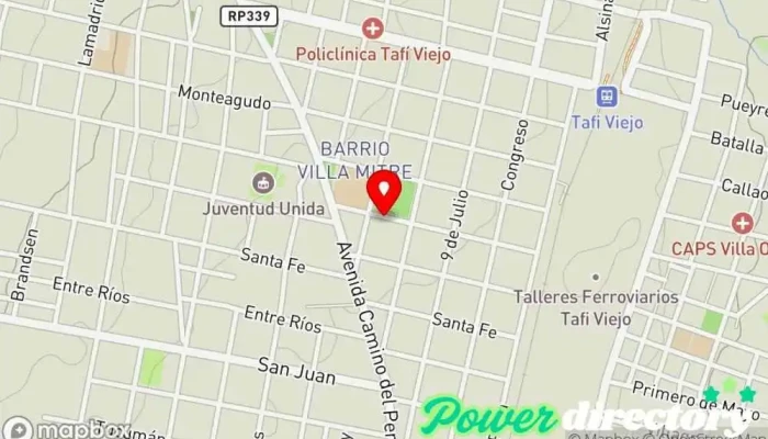mapa de Vicol Cafetería en Tafí Viejo