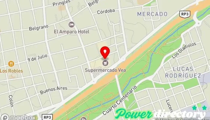 mapa de Victoria Panadería en San Luis