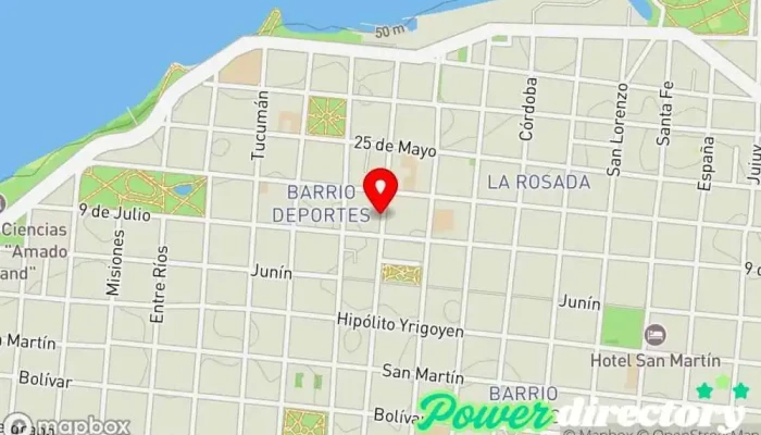 mapa de Viru Creditos Corrientes Oficinas de empresa en Corrientes