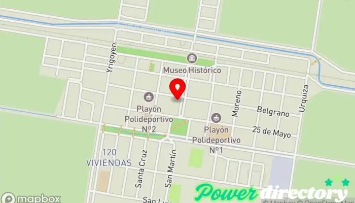 mapa de Western Union Servicio de transferencias de dinero en Cervantes