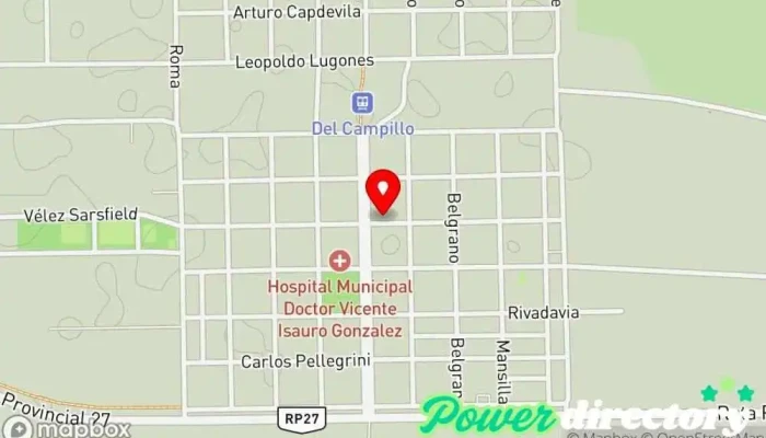 mapa de Western Union Servicio de transferencias de dinero en Del Campillo