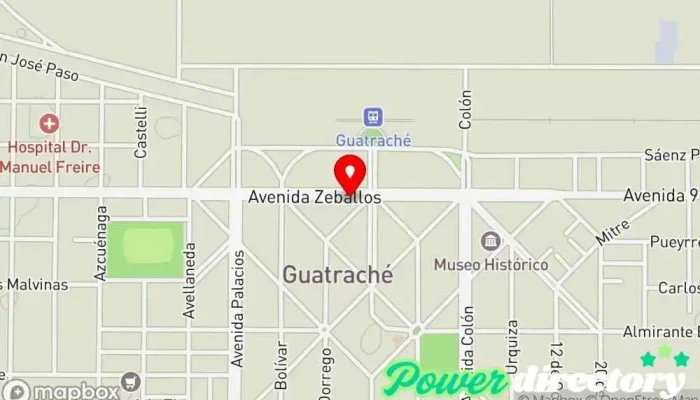mapa de Western Union Servicio de transferencias de dinero en Guatraché