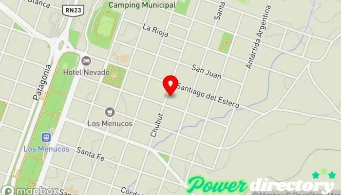 mapa de Western Union Servicio de transferencias de dinero en Los Menucos