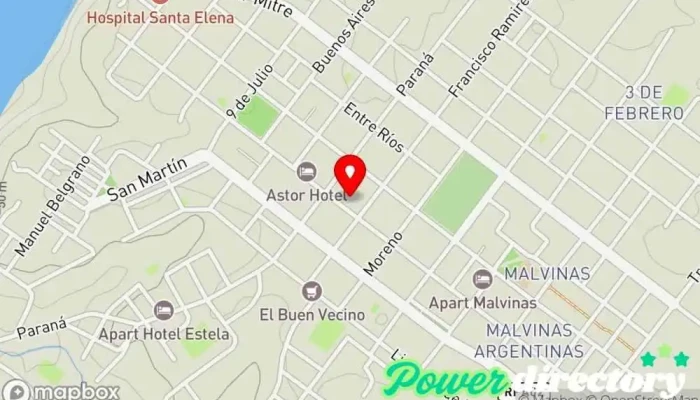 mapa de Western Union Servicio de transferencias de dinero en Santa Elena