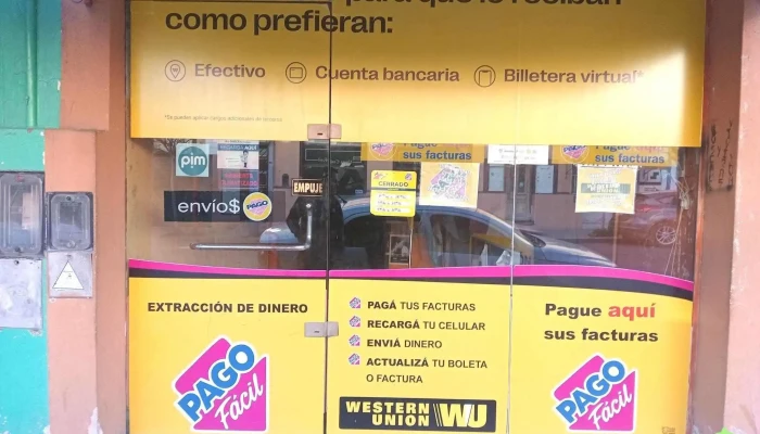 Western Union Pago Facil   Agente Exterior - Cosquín