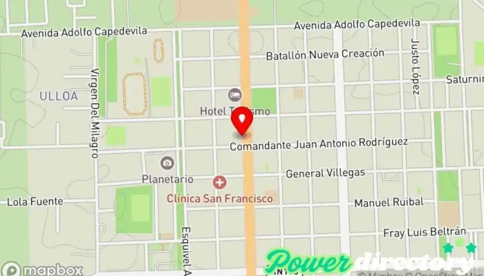 mapa de Western Union Pago Fácil - Agente Servicio de transferencias de dinero, Banco, Oficina de cambio de divisas en Malargüe