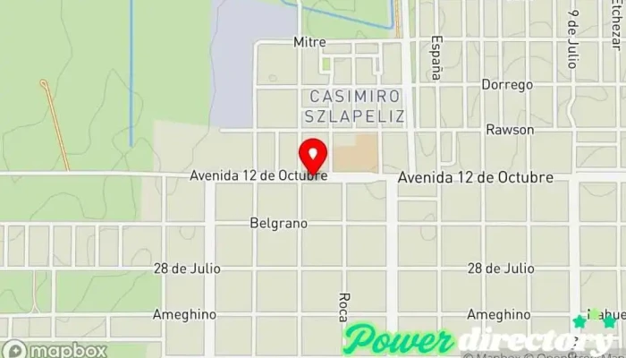 mapa de Western Union Pago Fácil - Agente Servicio de transferencias de dinero, Banco, Oficina de cambio de divisas en Sarmiento