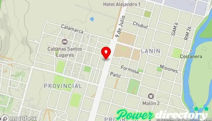 mapa de Western Union Pago Fácil - Agente Servicio de transferencias de dinero, Banco, Oficina de cambio de divisas en Junín de los Andes