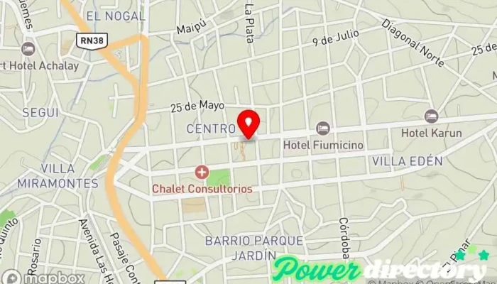 mapa de Western Union Pago Fácil - Agente Servicio de transferencias de dinero, Banco, Oficina de cambio de divisas en La Falda