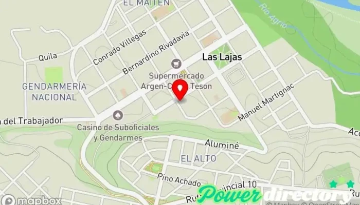 mapa de Western Union Pago Fácil - Agente Servicio de transferencias de dinero, Banco, Oficina de cambio de divisas en Las Lajas