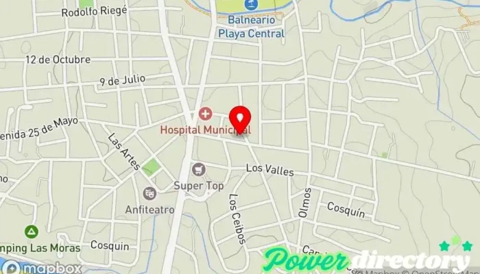 mapa de Western Union Pago Fácil - Agente Servicio de transferencias de dinero, Banco, Oficina de cambio de divisas en Mina Clavero