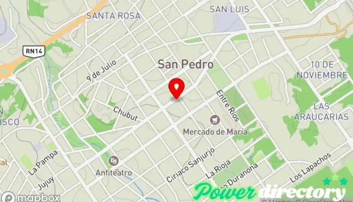 mapa de Western Union Pago Fácil - Agente Servicio de transferencias de dinero, Banco, Oficina de cambio de divisas en San Pedro